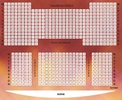 Salle Grande configuration (Gradin Fauteuils + parterre de chaises)